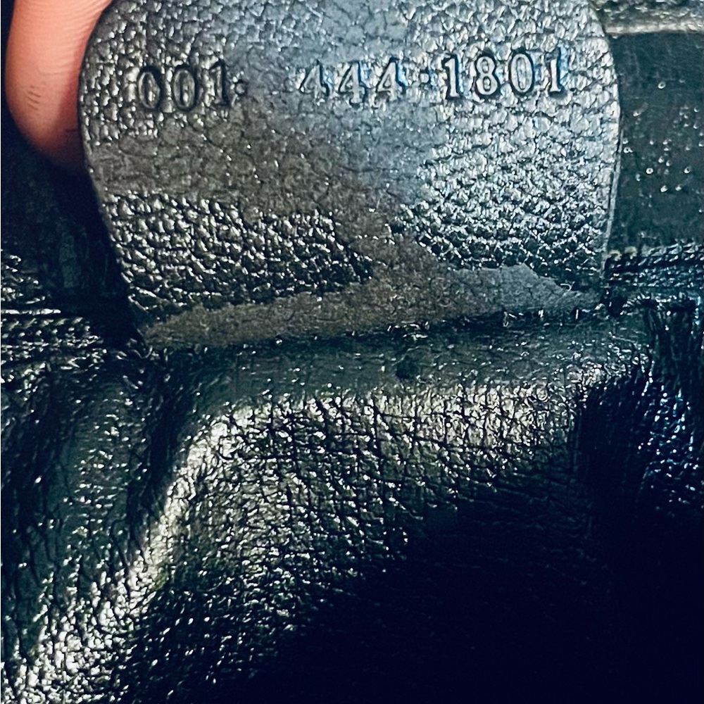 Gucci black leather shoulder bag - Picture 11 of 16